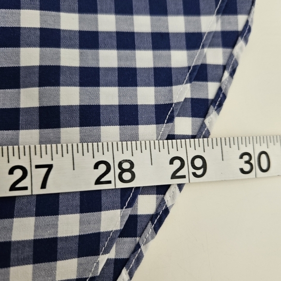Brooks Brothers Mens Gingham Short Sleeve Button Down Sz Medium - Picture 6 of 9